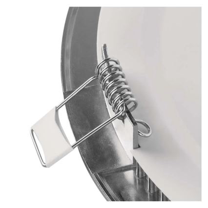 NEXXO LED beépíthető mennyezeti lámpatest LED/18W/230V 3000/3500/4000K ezüst, átm. 22,5 cm