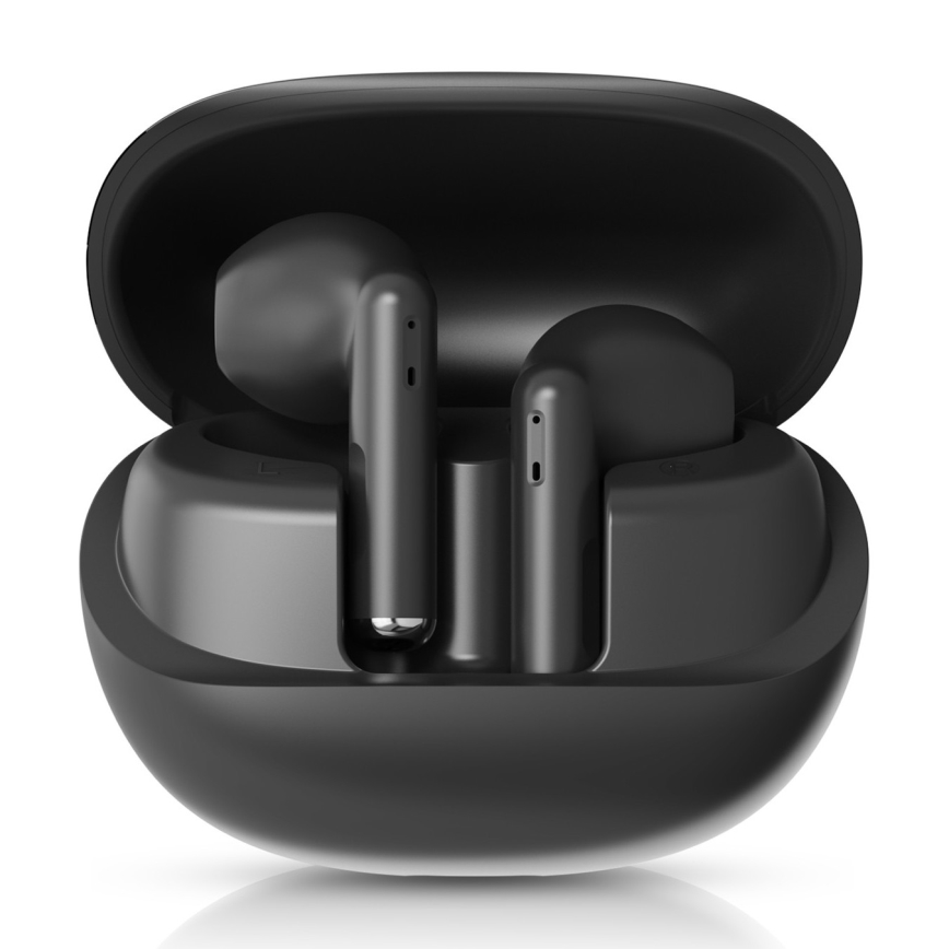 Niceboy Beans 4 - Vezeték nélküli fülhallgató 300 mAh + 2x 35 mAh IPX4 fekete