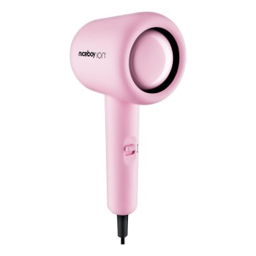Niceboy ION AirSonic POP - Hajszárító 1400W/230V rózsaszín