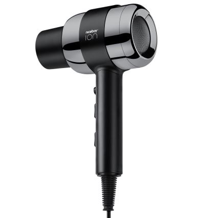 Niceboy ION AirSonic PRO - Hajszárító 2200W/230V fekete