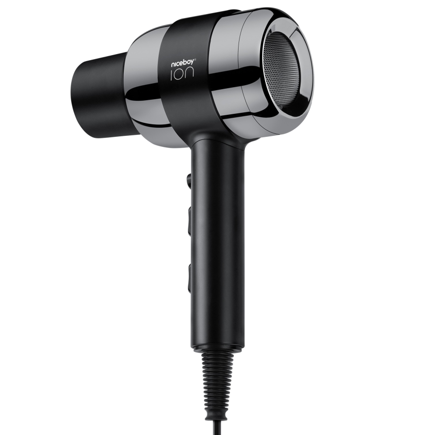 Niceboy ION AirSonic PRO - Hajszárító 2200W/230V fekete
