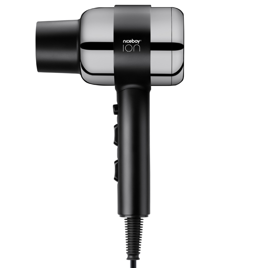 Niceboy ION AirSonic PRO - Hajszárító 2200W/230V fekete