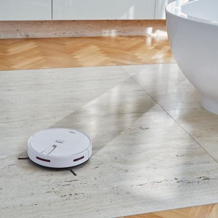 Niceboy ION Charles i4 - Intelligens robotporszívó 2in1 4400 mAh Wi-Fi fehér + távirányítás