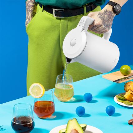 Niceboy ION SmartKettle - Intelligens vízforraló hőszabályozással 1,7 l 2200W/230V Wi-Fi fehér