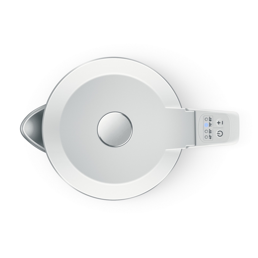 Niceboy ION SmartKettle - Intelligens vízforraló hőszabályozással 1,7 l 2200W/230V Wi-Fi fehér