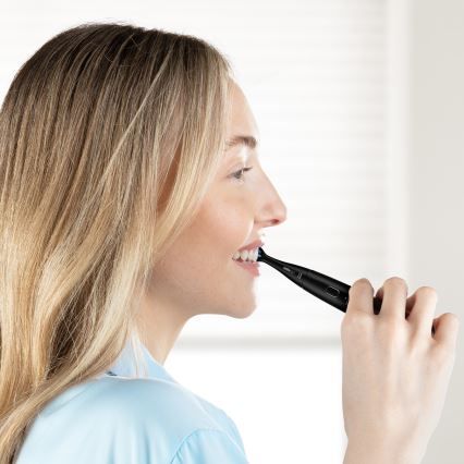 Niceboy ION Sonic Lite - Szónikus fogkefe 500 mAh IPX7 fekete