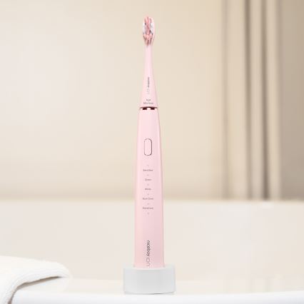 Niceboy ION Sonic - Szónikus fogkefe IPX7 rózsaszín