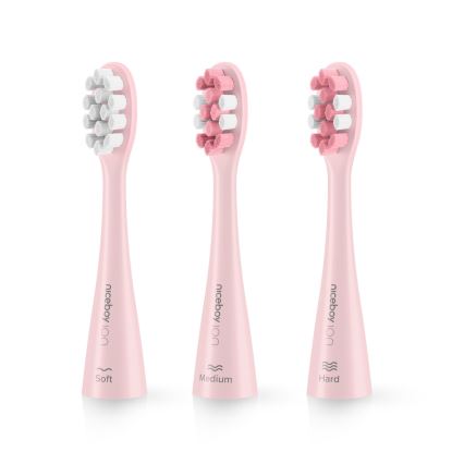 Niceboy ION Sonic - Szónikus fogkefe IPX7 rózsaszín