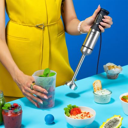 Niceboy ION Twister T2 - Botmixer 1200W/230V rozsdamentes/fekete