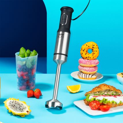 Niceboy ION Twister T2 - Botmixer 1200W/230V rozsdamentes/fekete