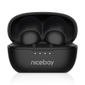 Niceboy Podsie 4 POP - Vezeték nélküli earphones 400 mAh + 2x 40 mAh IPX4 fekete