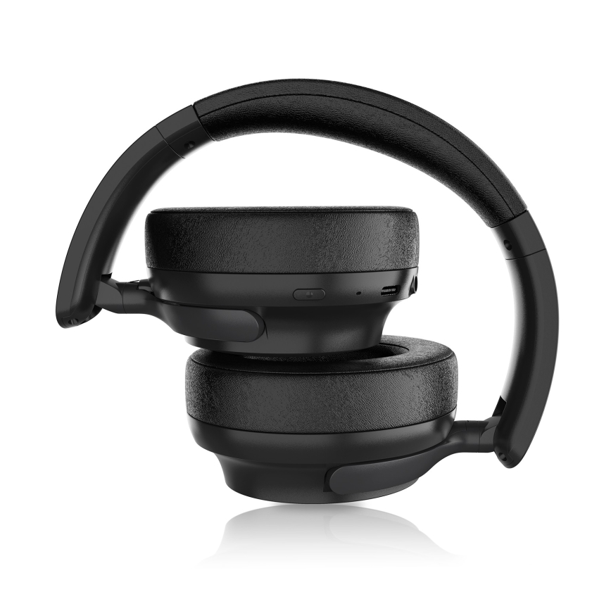 Niceboy Stellar - Vezetélk nélküli fejhallgató mikrofonnal és ANC-vel 400 mAh IPX4 fekete