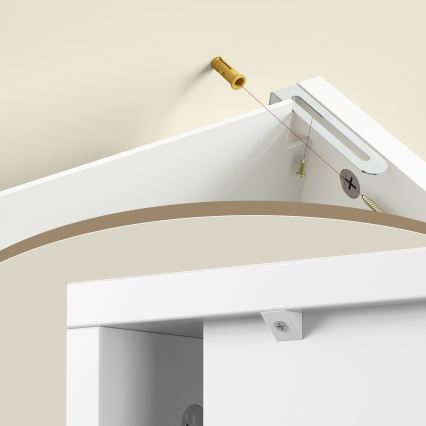 NICO fehér fürdőszobaszekrény