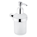 NIMCO BR 11031C-26 - Fali szappanadagoló BORMO 180 mm matt üveg/fényezett króm