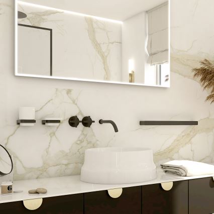 NIMCO MAC 29035-90 - Fali törölközőtartó MAYA 36 cm matt fekete