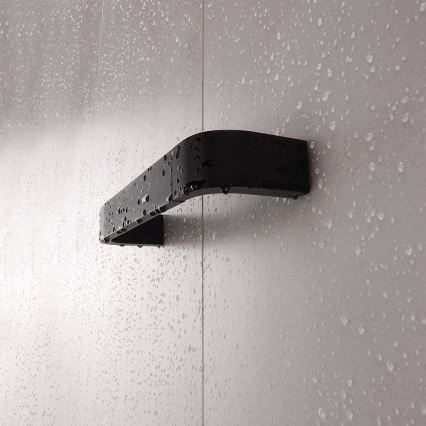 NIMCO NKC 30046-90 - Fali törölközőtartó NIKAU 49 cm matt fekete