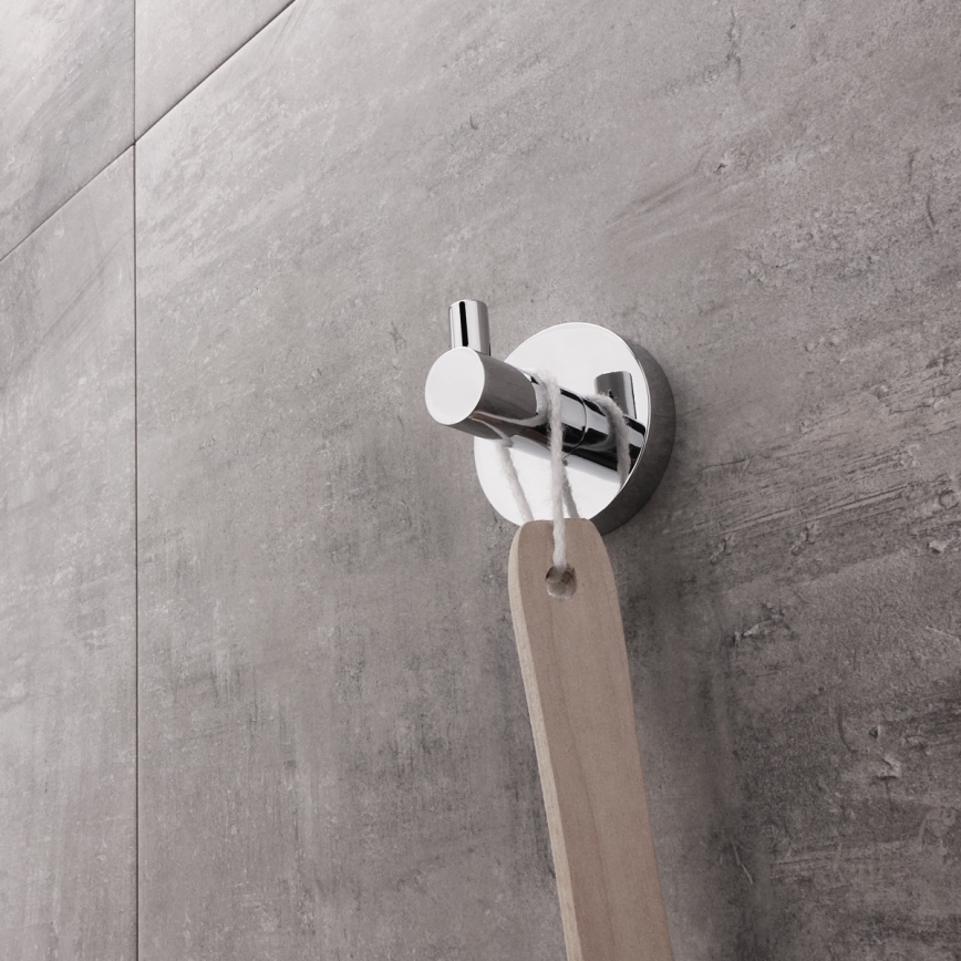 NIMCO UN 13054-26 - Fali kampó UNIX fényezett króm