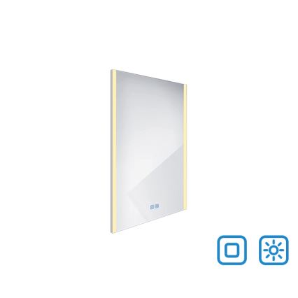 NIMCO ZP 11001VX - LED-dimmelhető, háttérvilágítással rendelkező fürdőszobai tükör LED/21W/230V 3000-6500K 70x50 cm IP44