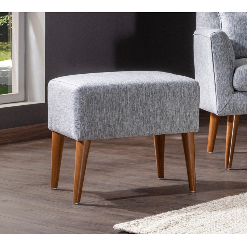 NIMO puff 46x50 cm, szürke