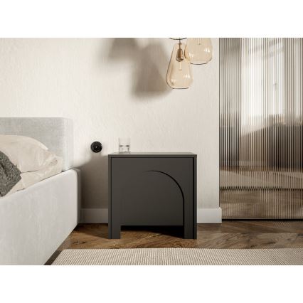 NIO éjjeliszekrény antracit