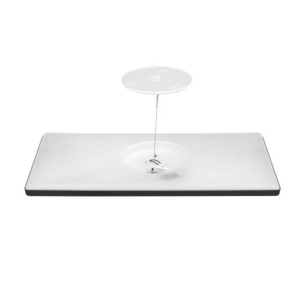 LED Felületre szerelhető panel NIVERA LED/32W/230V IP54 3000/4000/6000K 29,5x59,5 cm fekete