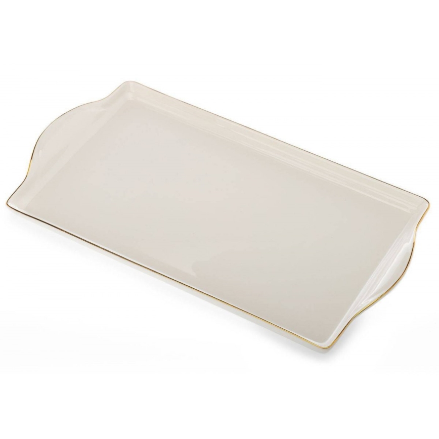 NOAH teáskészlet krémszínű/arany