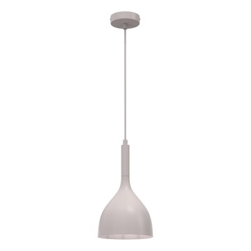 NOAK kábeles függőlámpa 1xE27/15W/230V krémszínű