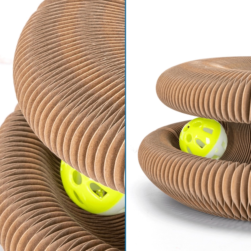 Nobleza - 3 az 1-ben macskakapargató barna