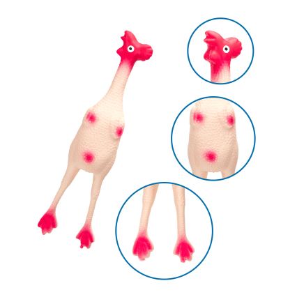 Nobleza - Csipogó kutyajáték csirke