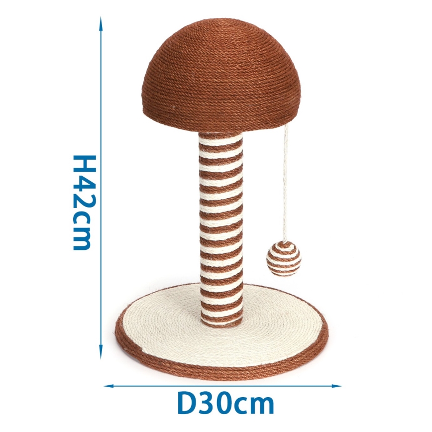 Nobleza - Kaparófa macskáknak barna/bézs