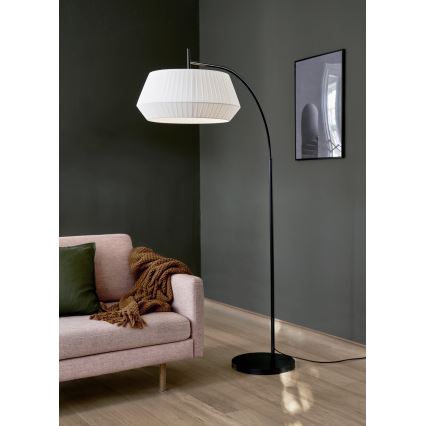 Nordlux - Állólámpa DICTE 1xE27/60W/230V fekete/fehér