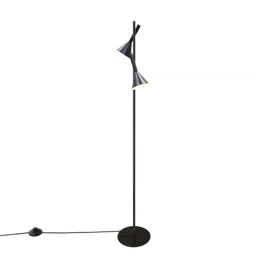 Nordlux - állólámpa KELVIS 2xGU10/12W/230V fekete