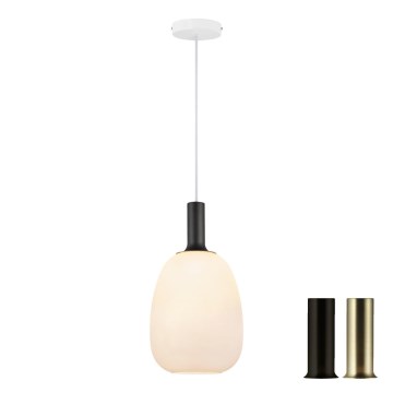 Nordlux - ALTON kábeles függeszték 1xE27/60W/230V fehér/fekete/sárgaréz