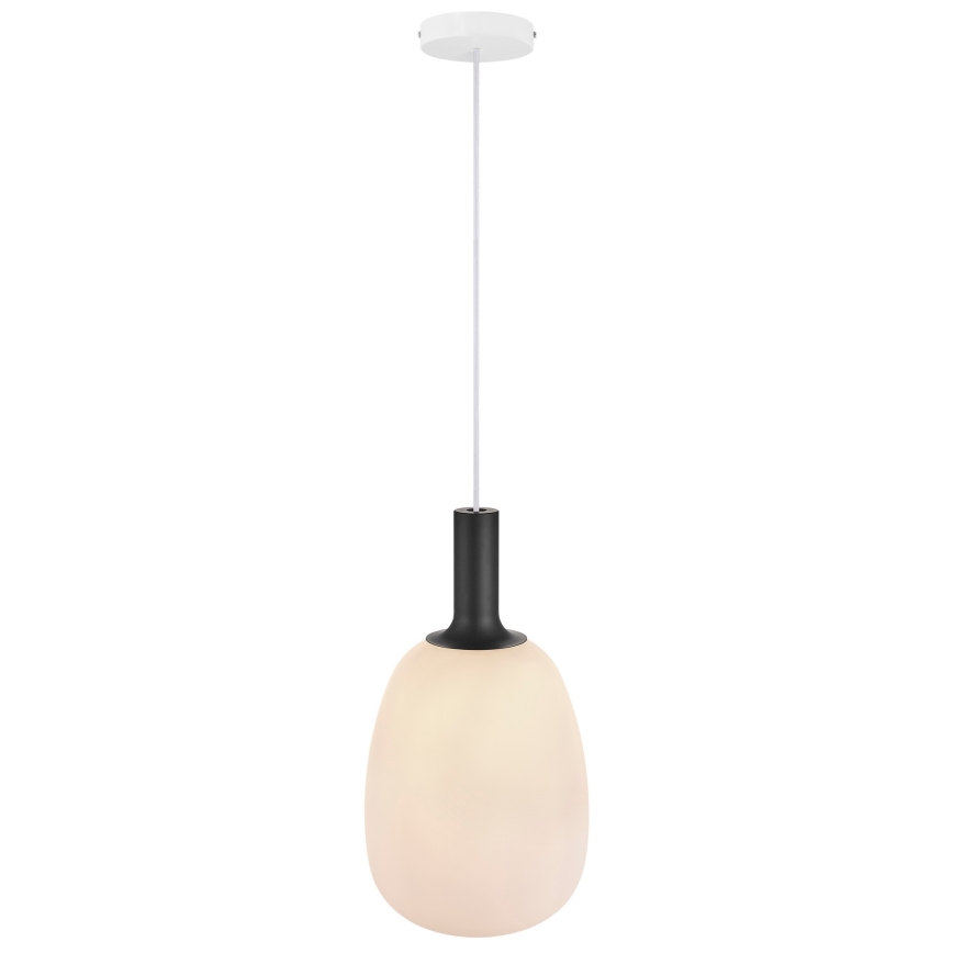 Nordlux - Függeszték ALTON 1xE27/60W/230V fehér/fekete/rez