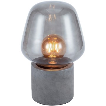 Nordlux - Asztali lámpa CHRISTINA 1xE27/25W/230V beton/szürke