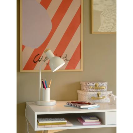 Nordlux - Asztali lámpa DEVONE 1xE27/15W/230V fehér