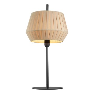 Nordlux - Asztali lámpa DICTE 1xE14/40W/230V bézs/fekete