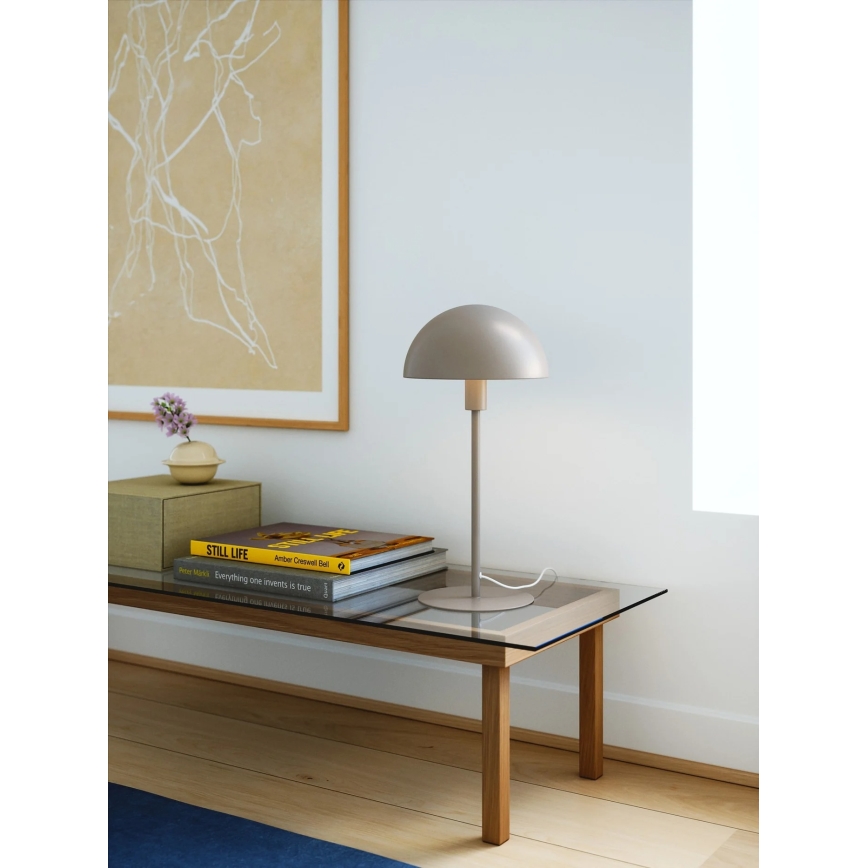 Nordlux - Asztali lámpa ELLEN 1xE14/40W/230V barna