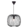 Nordlux - BERONI függőlámpa kábellel 1xE27/60W/230V, fekete, átmérő 40 cm