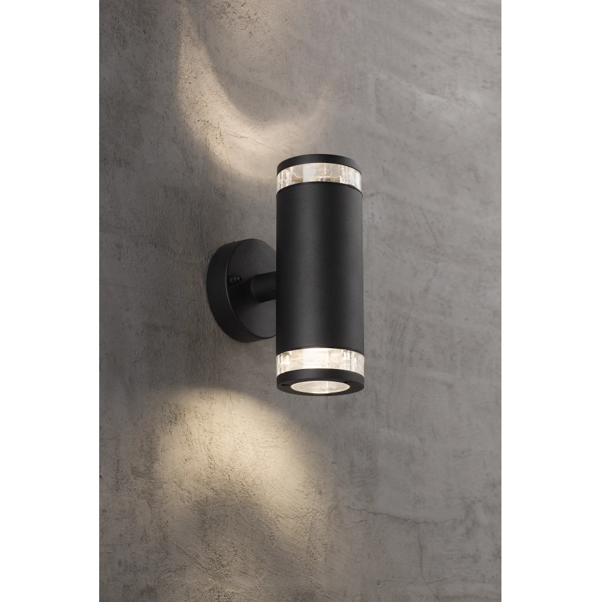Nordlux - BIRK kültéri fali lámpatest 2xGU10/28W/230V IP44