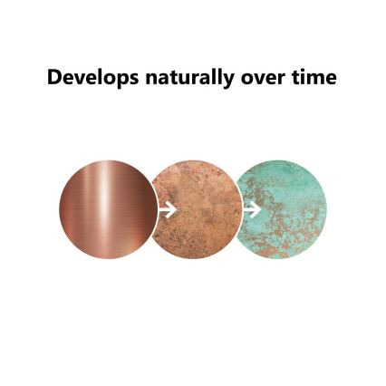 Nordlux - BLOKHUS kültéri lámpa 1xE27/60W/230V IP54 réz