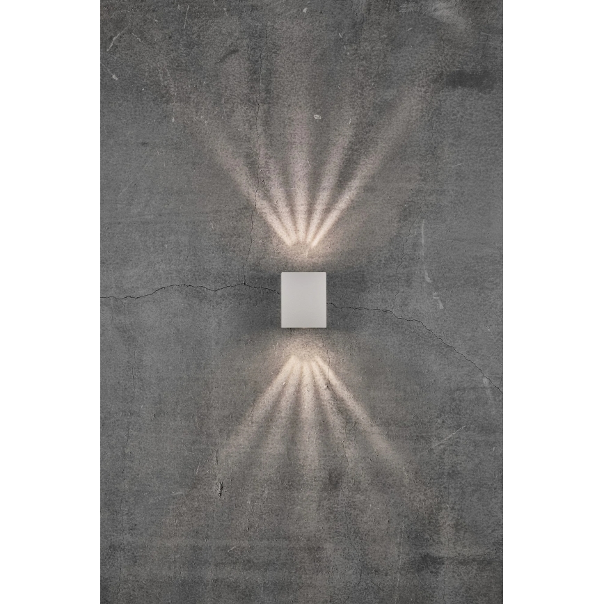 Nordlux - CANTO LED kültéri fali lámpatest 2xLED/6W/230V IP44 fehér