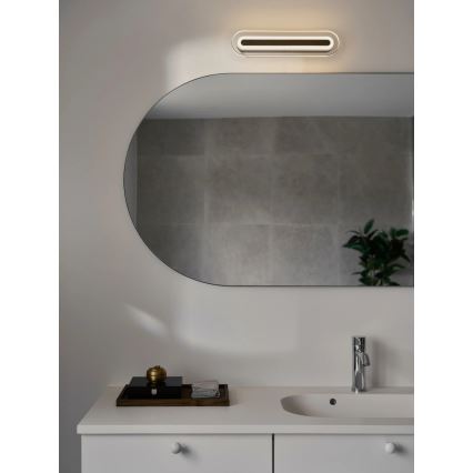 Nordlux - LED fürdőszobai fali lámpatest CAVARA LED/11W/230V 3000/4000K IP44 fekete