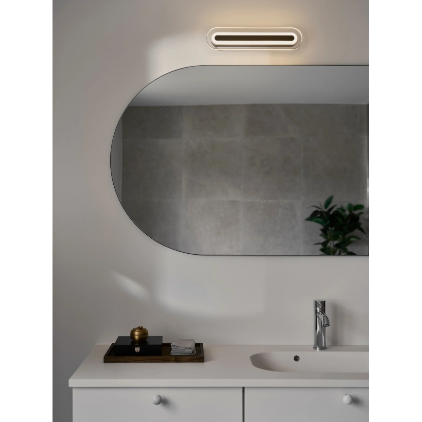 Nordlux - LED fürdőszobai fali lámpatest CAVARA LED/11W/230V 3000/4000K IP44 fekete
