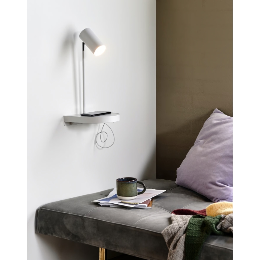 Nordlux - CODY polcos fali lámpa 1xGU10/15W/230V fehér