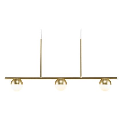 Nordlux - Csillár zsinóron CONTINA 3xG9/5W/230V réz