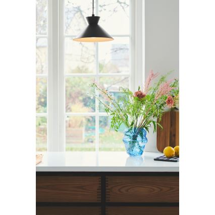 Nordlux - Csillár zsinóron DIAL 1xE27/40W/230V átm. 25 cm fekete