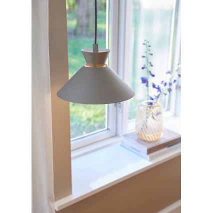 Nordlux - Csillár zsinóron DIAL 1xE27/40W/230V átm. 25 cm szürke