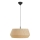 Nordlux - Csillár zsinóron DICTE 1xE27/60W/230V átm. 53 cm bézs
