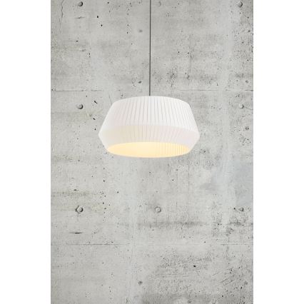 Nordlux - Csillár zsinóron DICTE 1xE27/60W/230V átm. 53 cm fehér